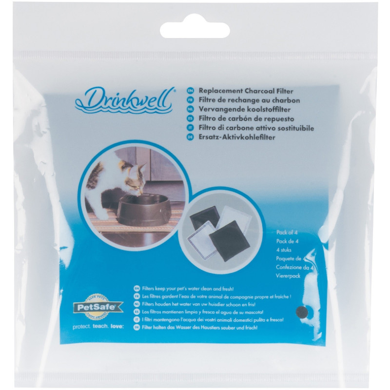 Drinkwell 3-Pack Premium Replacement Charcoal Filters