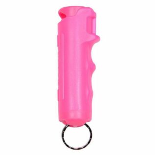Ruger Red Pepper Gel Spray Flip Top Keychain - Pink