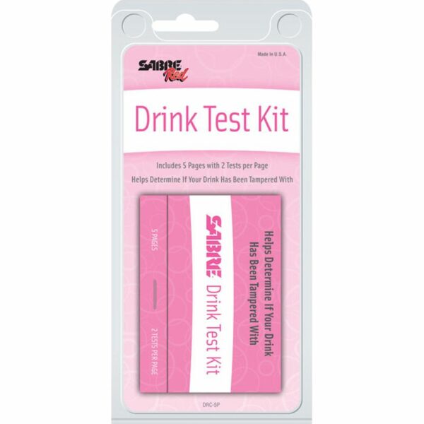 Sabre Red 5 Pack Drink Test Kit