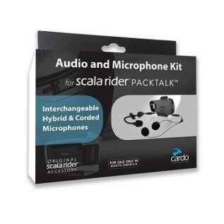 Scala Rider Audio and Microphone Kit - Packtalk