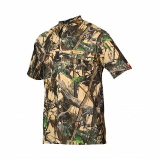 Sniper Africa Adventure Short Sleeve Shirt - 3D Camo/Large