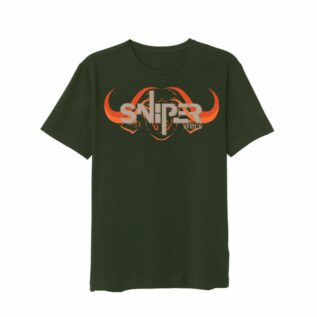 Sniper Africa Buffalo 20 Mens Comfort T-Shirt - Olive/Small