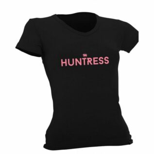 Sniper Africa Huntress Ladies T-Shirt - Black/XLarge