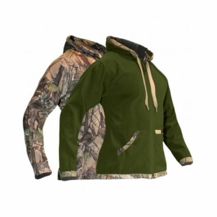 Sniper Africa Ladies Soft Shell Reversible Hoody - Olive/30