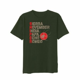 Sniper Africa Tactical Sierra Mens Comfort T-Shirt - Olive/Large