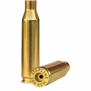 Starline 260 Remington Brass - 100 Pack