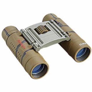 Tasco Essentials 10x25 Compact Roof Binoculars - Brown Camo