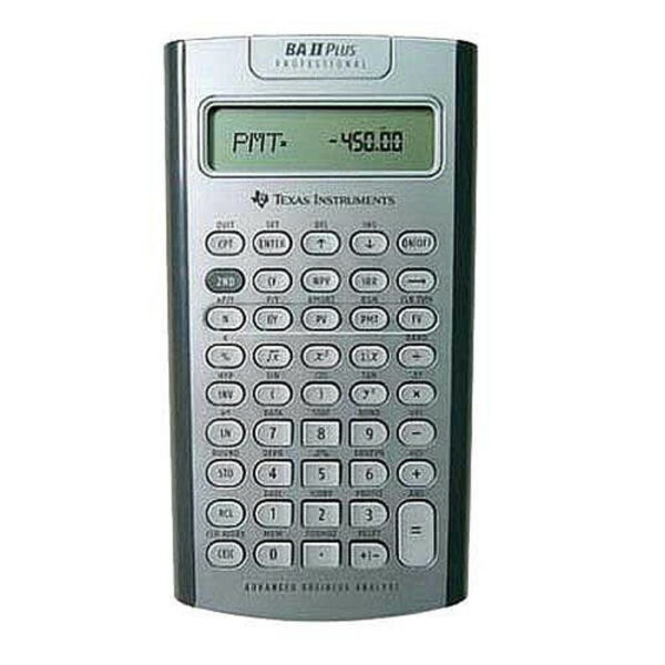 Texas Instruments TIBAiiPluspro Professional Financial Calculator