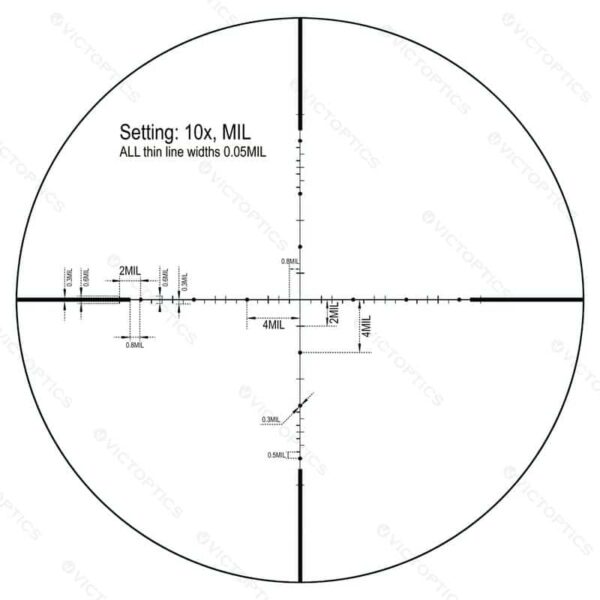 Vector Optics Victoptics S4 4-16x44 MDL SFP Riflescope