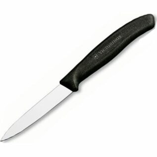 Victorinox Black 8cm Classic Plain Paring Knife