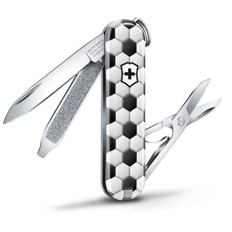 Victorinox Classic 58mm Swiss Army Knife - Limited Edition 2020 World of Soccer