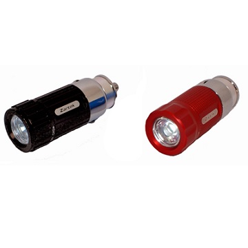 Zartek Flashlight Cigarette Lighter Rechargeable 12v - ZA-455