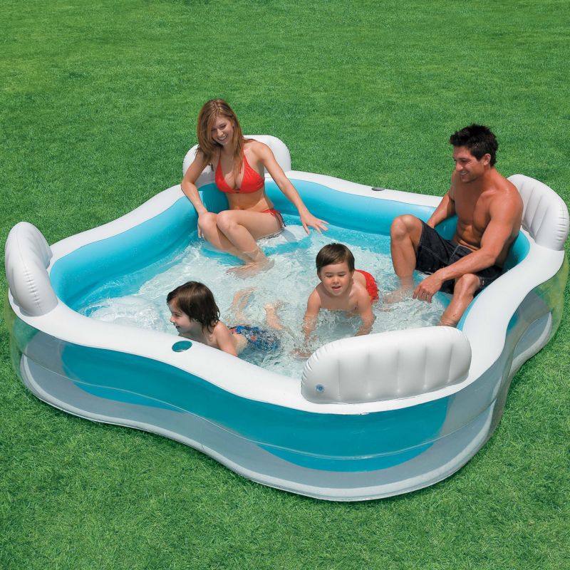 Intex Inflatable Pool - Family - 2.3m x 2.3m x 0.6m